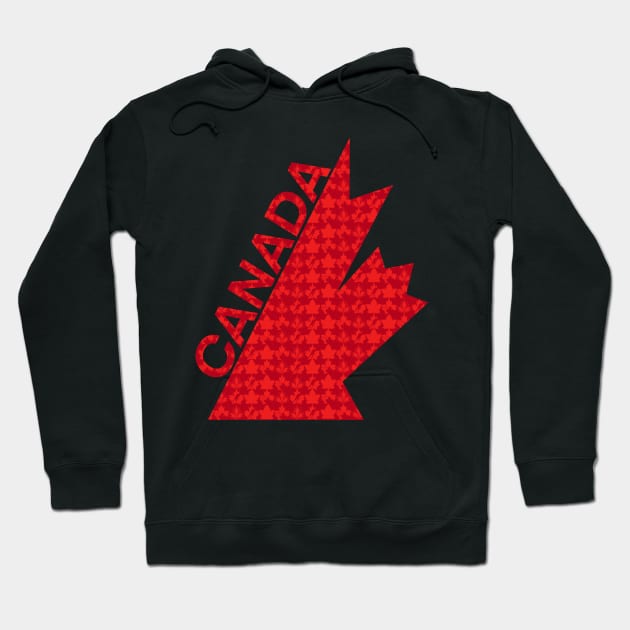 Canada Retro Hoodie by BennySensei